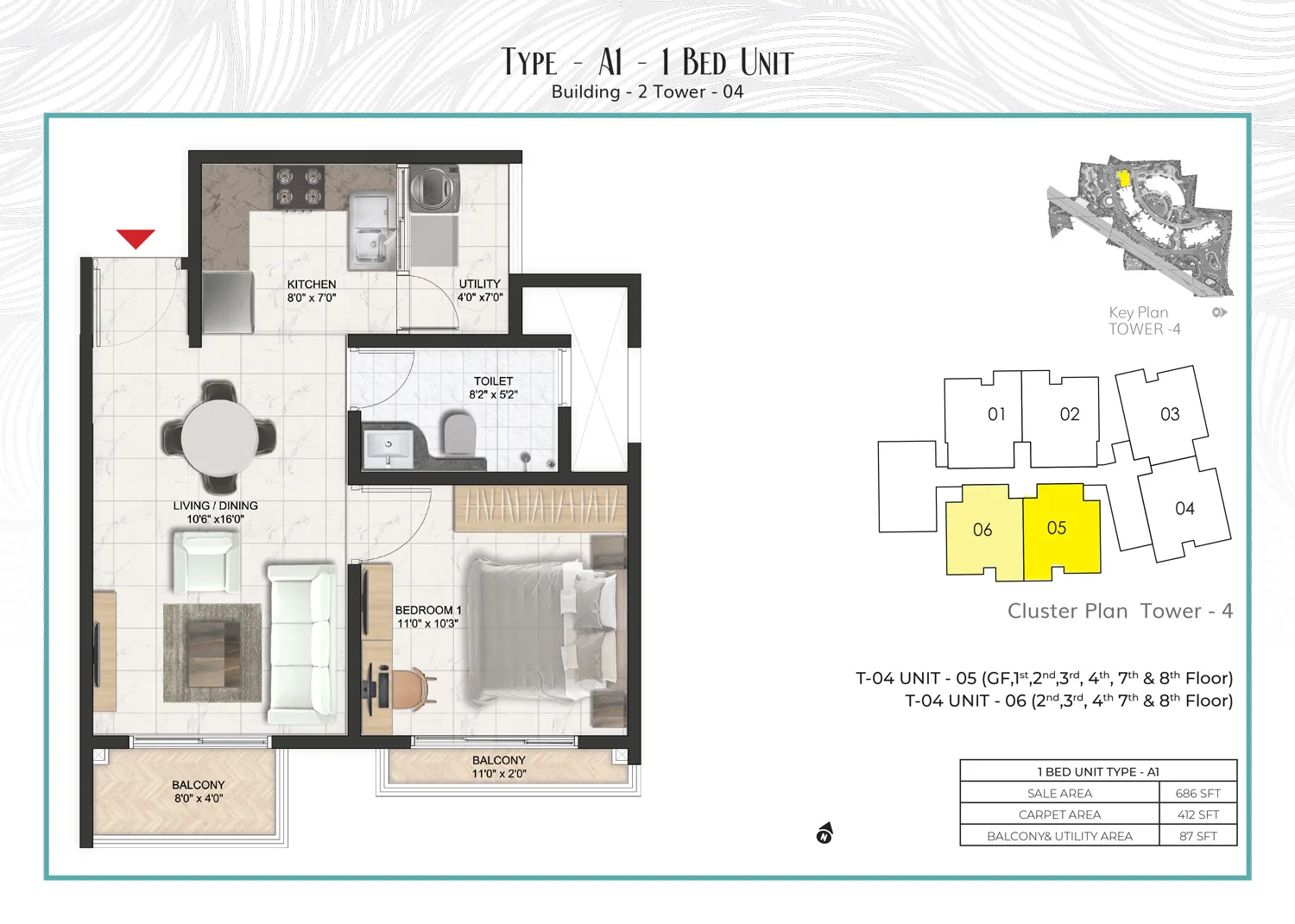 Prestige Evergreen Floor Plan