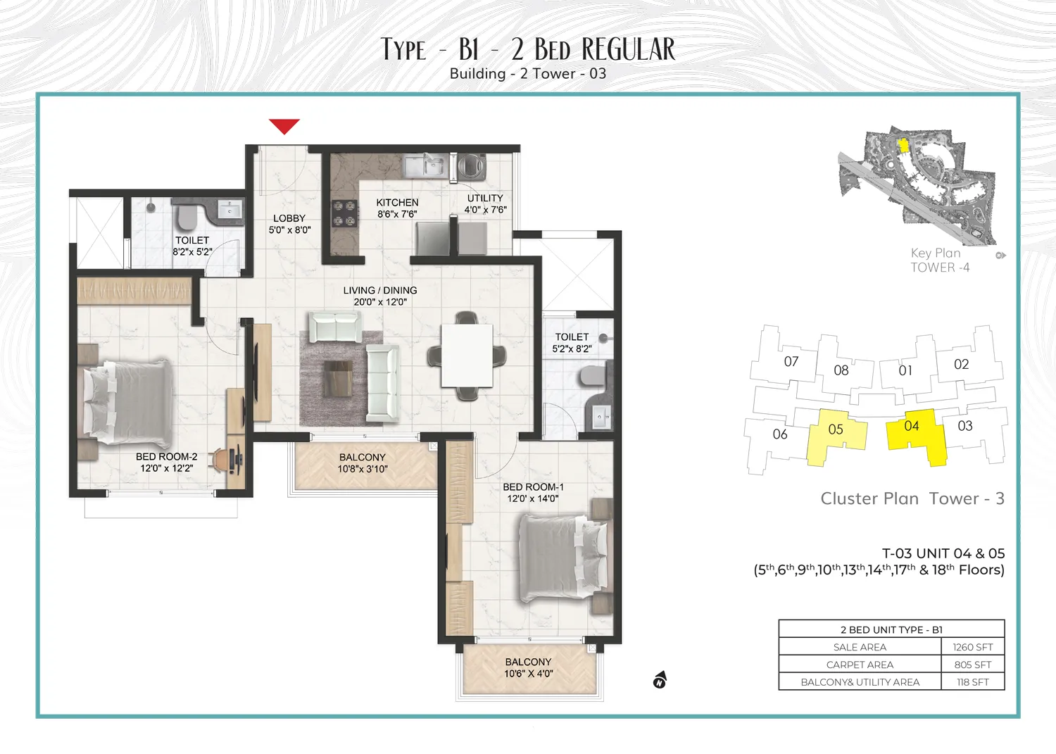 Prestige Evergreen Floor Plan