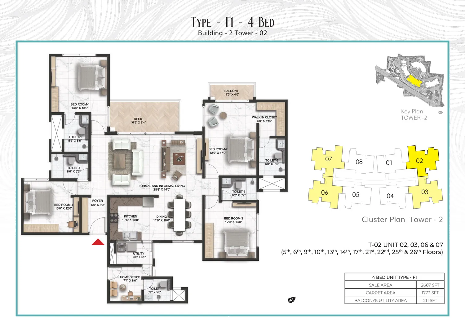 Prestige Evergreen Floor Plan