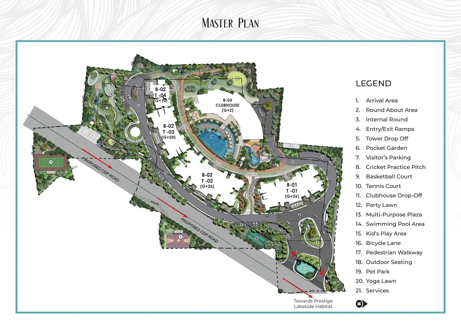 Prestige Evergreen Master Plan
